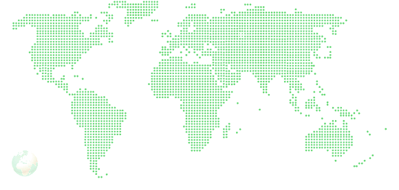 world map icon.  on the globe icon on the bottom left hand side of the page. world map